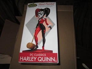 2019 DC Classics Harley Quinn Head Knockers Hand Painted NECA - Picture 1 of 10
