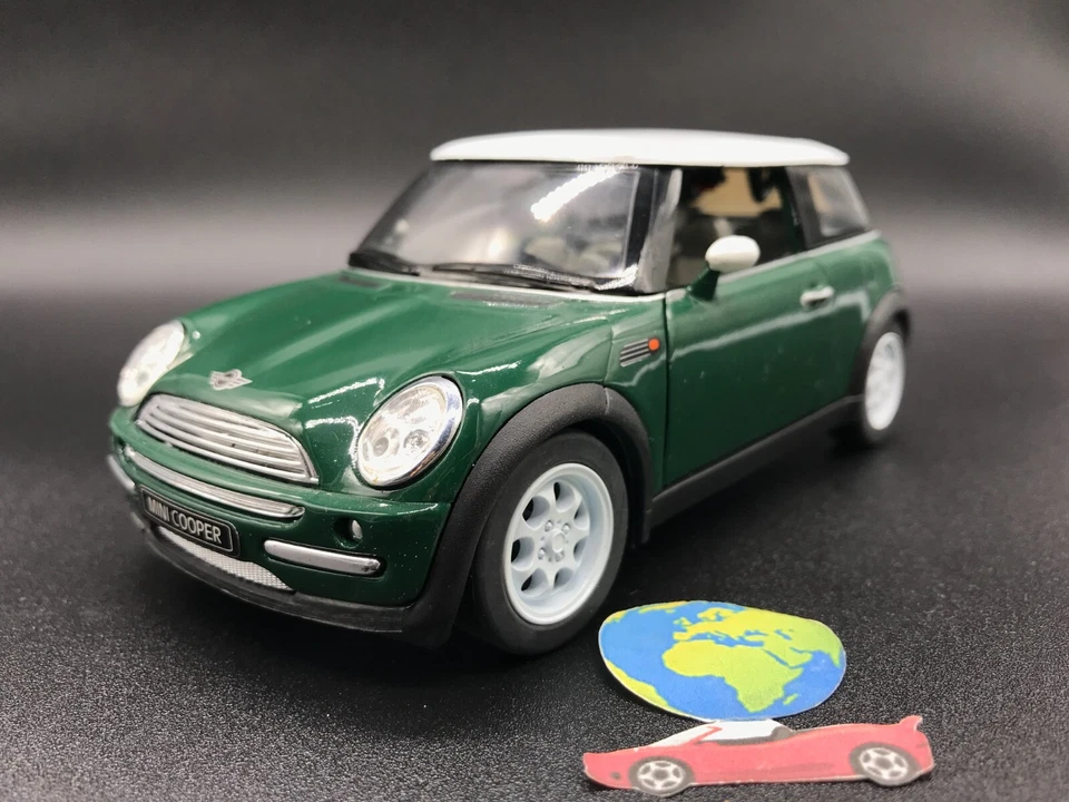 Saico Mini New Mini Cooper, modello in scala 1:24 - 1:25, (1555) , vintage - Immagine 1 di 4