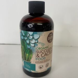 Organic Succulent & Cactus Food The Grow Co Liquid Fertilizer 8 Floz
