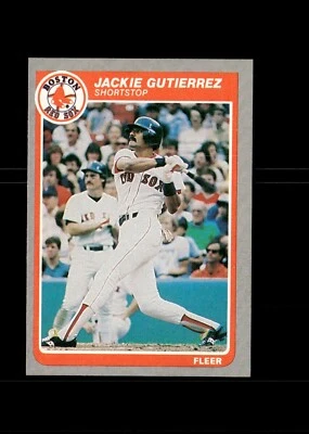 1985 Fleer - Jackie Gutierrez #160 - Image 1 of 2