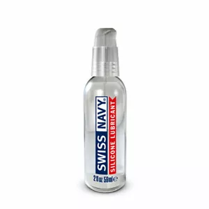 Lubrificante silicone navy svizzero lubrificante sessuale premium a base di silicone 2 once/ 59 ml - Foto 1 di 1