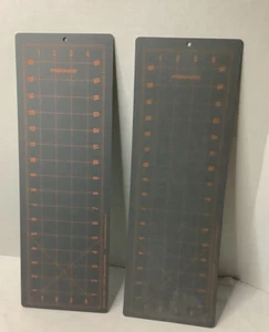 Set Of 2 Fiskars Self-Healing Rotary Cutting Mat 5”X17" Brand New - Picture 1 of 2
