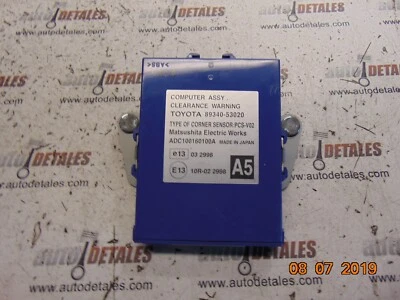 Lexus IS220d IS250 Computer Gruppo Svendita Allarme 89340-53020 Usato 2010 - Immagine 1 di 4