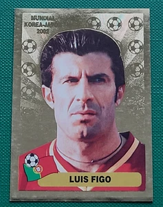 2002 Navarrete Korea Japan World Cup FIFA Face CROMO #253 LUIS FIGO Foil - Picture 1 of 4