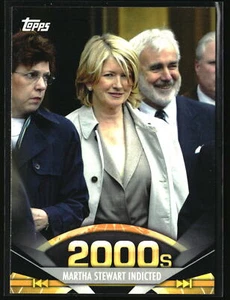 Martha Stewart indicted 2011 Topps American Pie #184 - Picture 1 of 2