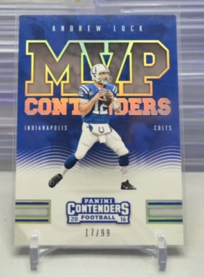 Andrew Luck 2016 Panini Contenders MVP Holo #d 17/99 Indianapolis Colts #2  2-B - Image 1 of 2