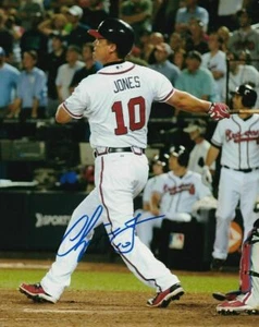 Chipper Jones Autographed Signed 8x10 Photo ( HOF Braves ) REPRINT - Picture 1 of 1