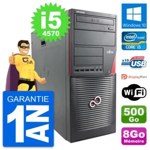 PC tour Fujitsu Celsius W530 Intel i5-4570 RAM 8Go Scheibe 500Go Windows 10 Wifi - Bild 1 von 7