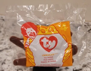 Ty Beanie Baby McDonald’s Toy Chocolate The Moose New Sealed in Bag!  - Picture 1 of 2