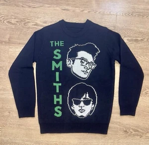 The Smiths Morrissey Johnny Marr Knitted Viva Moz Sweater RARE Pullover - Bild 1 von 6