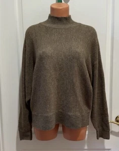 Suéter H&M Dolman Falso Tortuga Marrón Melange Talla S Pequeño - Imagen 1 de 8