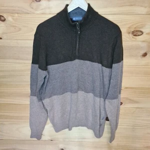 West Cape Brown 1/4 Zip Sweater Men's Size Medium  - Bild 1 von 7