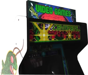 Vintage Style Video Games Sign for Game Room Man Cave 395 x 100 x 18mm - Picture 1 of 3