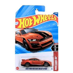 Ford Mustang Shelby GT500 HW Mustang 60th Series 2025 2020 Hot Wheels + carcasa - Imagen 1 de 7