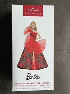HALLMARK 2024 HOLIDAY BARBIE # 10 EN SERIE ADORNO - Imagen 1 de 3