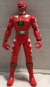 Power Rangers Dino Thunder 6" ROSSO Ranger Bandai personaggio twist 2003 - Foto 1 di 6