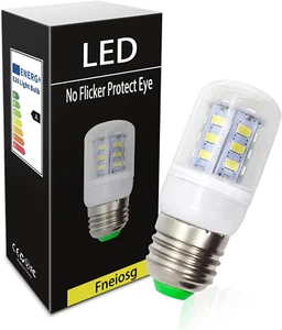 E26 LED Refrigerator Light Bulb: 3.5W, 40W Equivalent, Daylight White 6000K - Picture 1 of 7