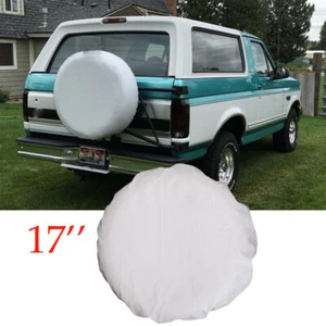 Car Spare Wheel Tire Tyre Covers Case Soft Bag Protector For Ford Bronco 32" 33" - Picture 1 of 12