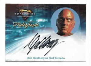 2018 Cryptozoic Supergirl Season 1 Autograph Iddo Goldberg as Red Tornado