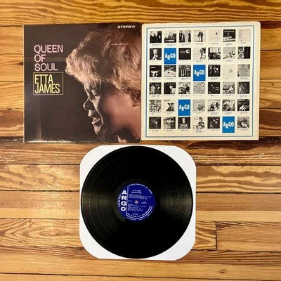 Etta James: Queen Of Soul LP Vinyl US Argo Records OG 1964 Stereo Pressing VG/VG - Image 1 of 3