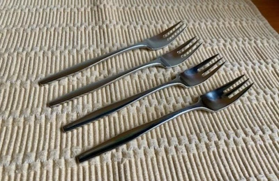 Dansk VARIATION V Stainless Flatware Silverware - Set of 4 Salad Forks (Korea) - Image 1 of 4