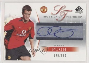 2004 SP Authentic Manchester United Sign of the Times /590 Danny Pugh #A-DP Auto - Picture 1 of 3