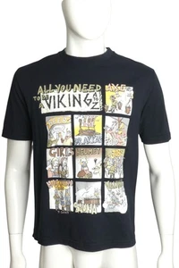 MOSCHINO JEANS- "All You Need to be a Viking"T-shirt, Size Large - Picture 1 of 6