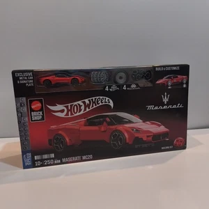 Maserati MC20 Mattel Brick Shop Hot Wheels BRAND-NEW - Picture 1 of 7