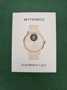 Withings ScanWatch Light - Sleep Monitor Smart Watch - Rose Gold Beige - 37mm - Picture 1 of 4