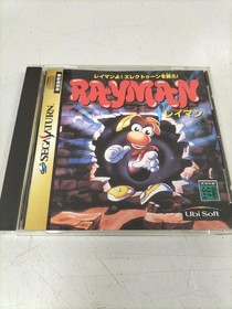 Ubisoft Rayman Sega Saturn Game Classic Platformer Used