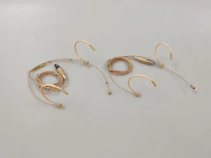 Used Pair of Galaxy Audio HSM3 Headsets - Beige, Shure TA4F - Picture 1 of 2