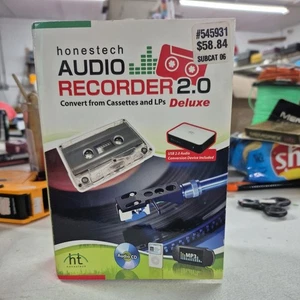 Honestech Audio Recorder 2.0 Deluxe - Record & Convert Cassettes & LP's to CD's - Picture 1 of 3