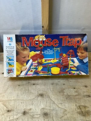MB Mouse Trap Board Game 1996 100% Complete Boxed With Instructions. - Image 1 of 4