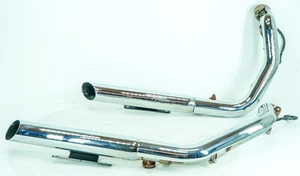 13 Harley Sportster Custom XL1200CP OEM Exhaust Header Pipes Muffler Python 1357 - Picture 1 of 24