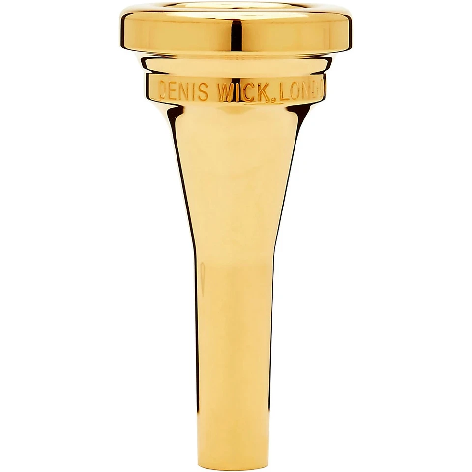 Denis Wick DW4880E-SM Steven Mead Series Euphonium Mouthpiece in Gold 4 - Image 1 of 3
