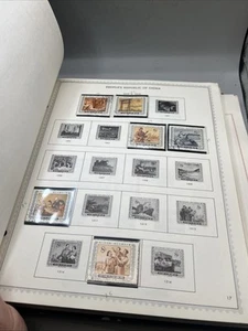 Lot Of 6 Vintage  People’s Of China Stamps 1955-56 - Picture 1 of 14