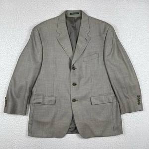Abrigo deportivo Lauren Ralph Lauren para hombre 42S corto gris pata de gallo ropa de trabajo vintage - Imagen 1 de 13