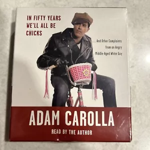 Adam Carolla CD Audio Book Compact Disc In Fifty Years We'll All Be Chicks Set - Picture 1 of 2