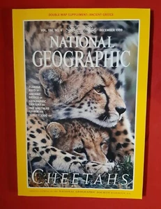 National Geographic Magazine-December 1999-Cheetahs-Florida Keys-Ancient Greece - Picture 1 of 4