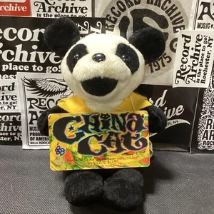Oso de frijol Grateful Dead “China Cat” de colección 1998 con etiqueta original - Imagen 1 de 6