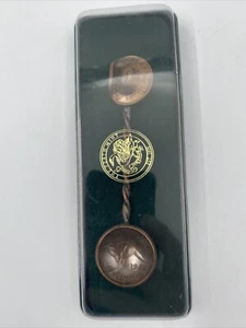 Australian 1959 Half Penny Slouch Hat/ 1952 Penny Spoon - By The Perth Mint. - Picture 1 of 4