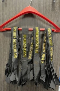 German Navy Hat Bands (Mützenbänder) Bundesmarine - Picture 1 of 5