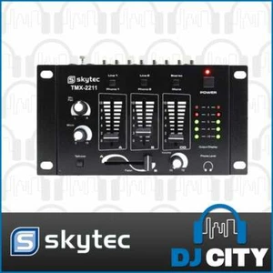 Skytec 3-Channel DJ Mixer with Crossfader, Voice Over and Microphone Inputs -... - Picture 1 of 5