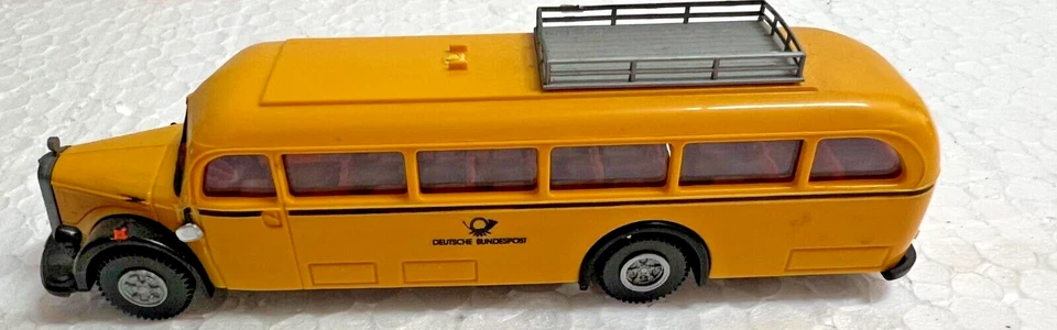 Autobus Deutsche Bundespost Giallo Brekina 1:87 H0 Senza OVP - Immagine 1 di 3