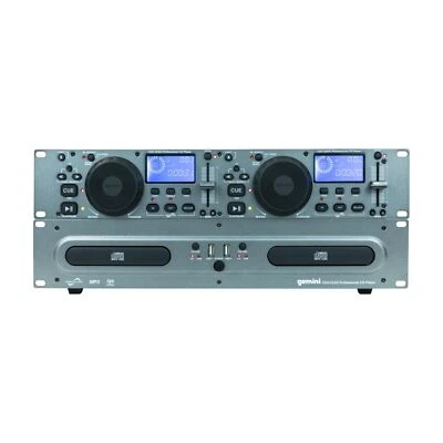Gemini Sound CDX-2250i Dual Rack Mountable Professional Audio Pitch Control D... - Image 1 of 4