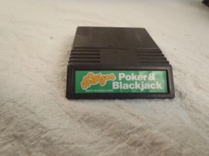 intellivision game Poker&BlackJack Test and works great - Picture 1 of 2
