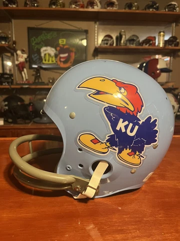 Kansas Jayhawks KRA lite Helmet-1941 Warhawk Logos Cover