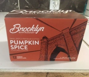 Brooklyn Bean Roastery Pumpkin Spice Sabor K-Cups 12 unidades--Ver descripción - Imagen 1 de 2