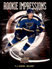 2008-09 Upper Deck Rookie Impressions #RI11 T.J. Oshie