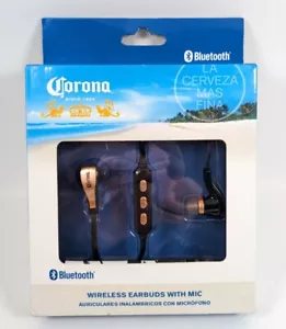 Corona kabellose Ohrhörer mit Mikrofon Bluetooth schwarz/gold aktive Geräuschunterdrückung - Bild 1 von 3
